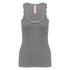 Top Rib Cami lace, Gris