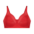 Soutien-gorge à armatures non-préformé minimiseur Nina, Rouge