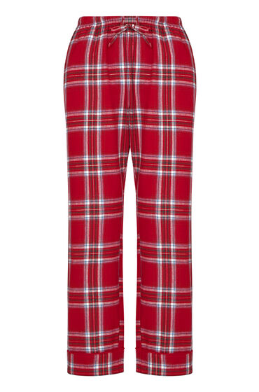 Hunkemöller Pyjamabroek Flannel Rood, foto 3