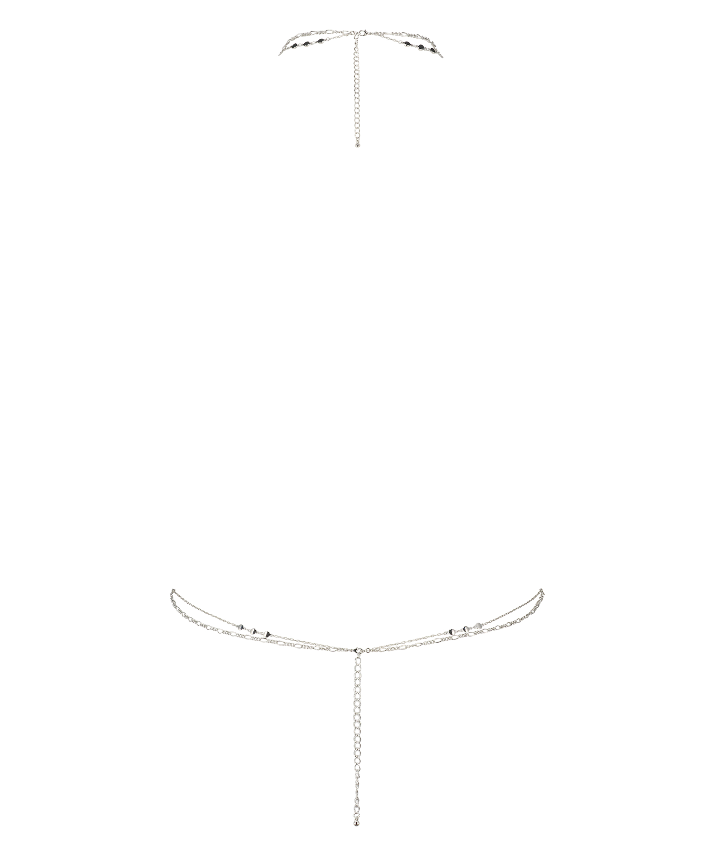 Harnas ketting, Grijs, main