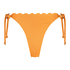 Cheeky Tanga Bikinibroekje Scallop Lurex, Oranje