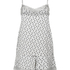 Korte pyjamaset Cami, Grijs