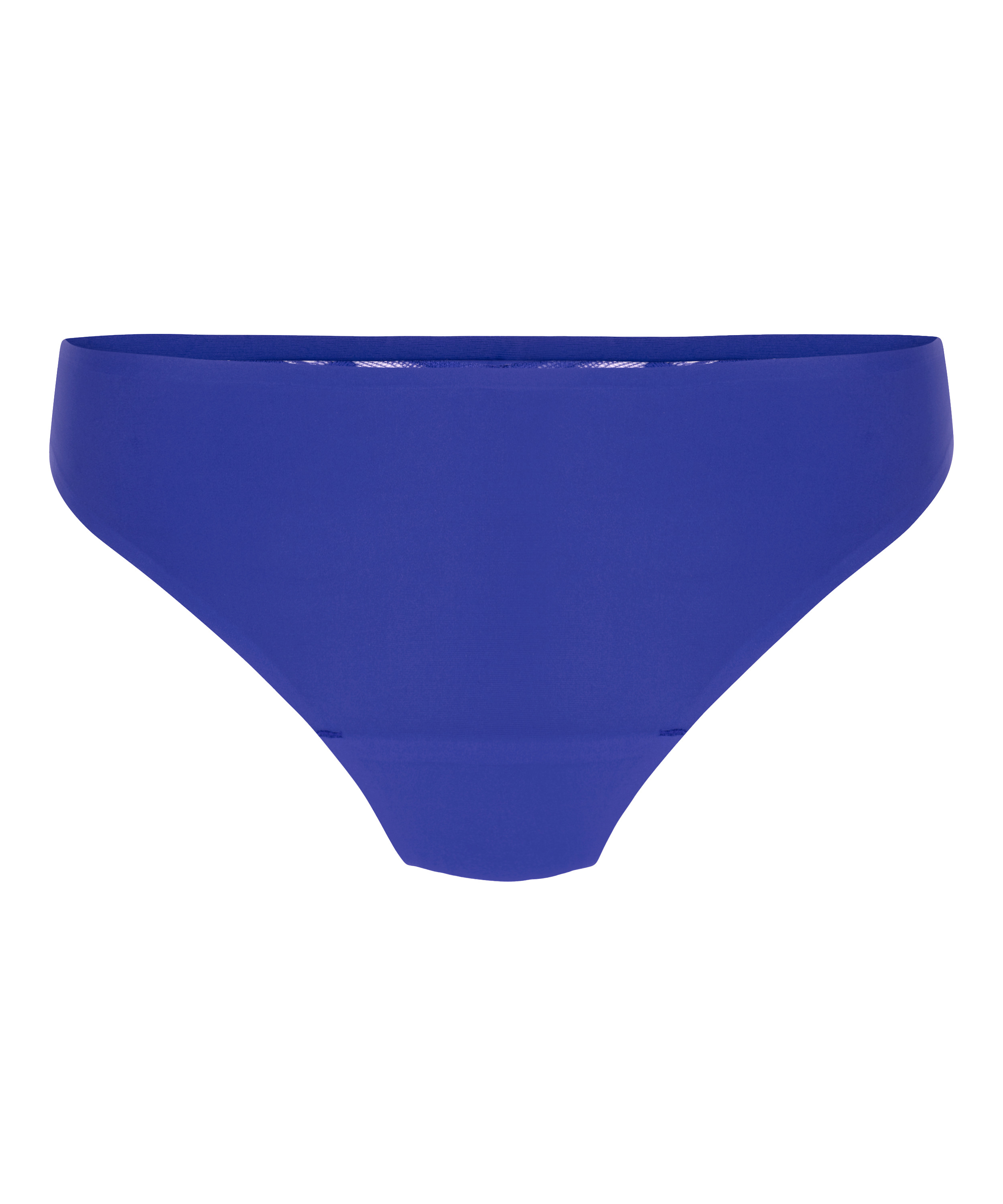 String Invisible Lace back, Bleu, main