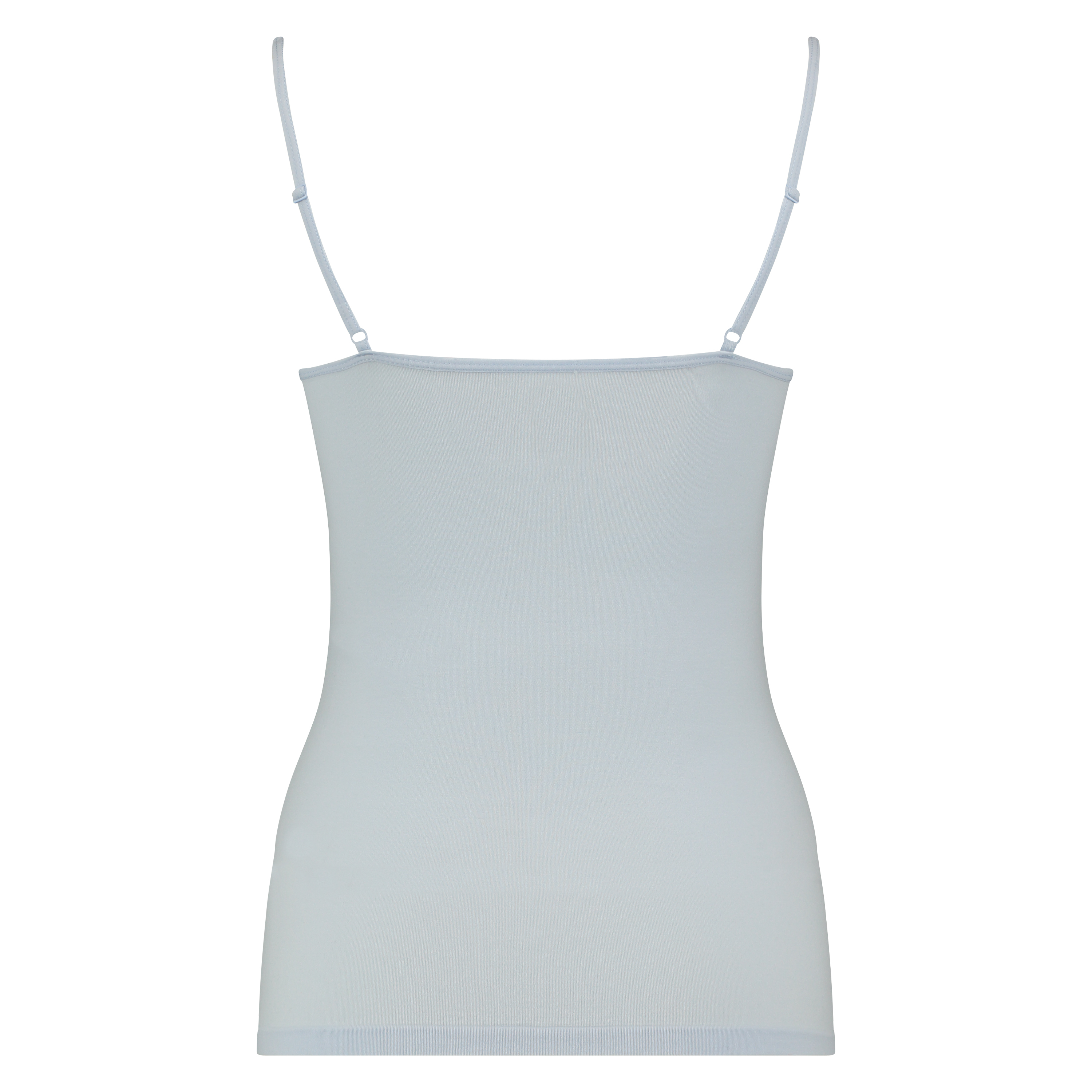Seamless spaghetti top, Blauw, main