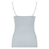 Seamless spaghetti top, Blauw