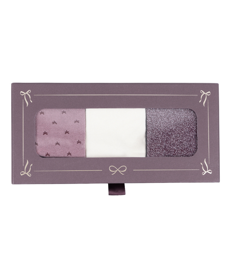 3 paar sokken Giftpack, Wit