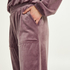 Pantalon de jogging Velours long, Pourpre
