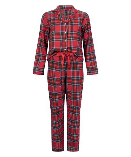Ensemble pyjama Flannel, Rouge