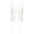 Bustier Hannako, Blanc