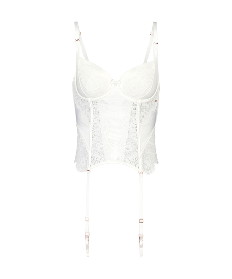 Bustier Hannako, Blanc