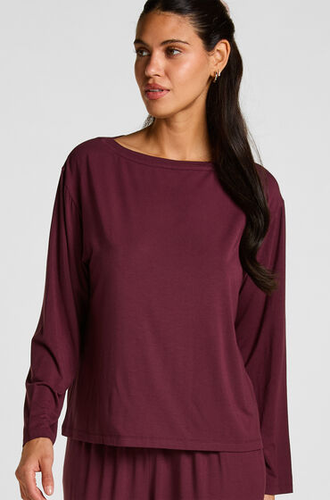 Hunkemöller Top Jersey Essential Paars