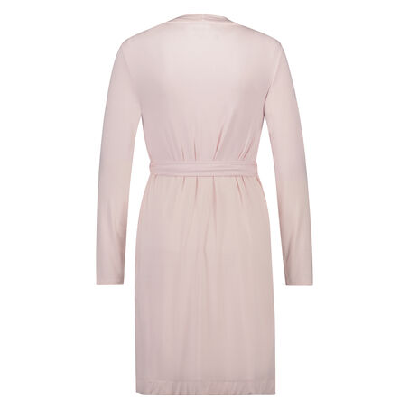 Peignoir Modal Lace, Rose