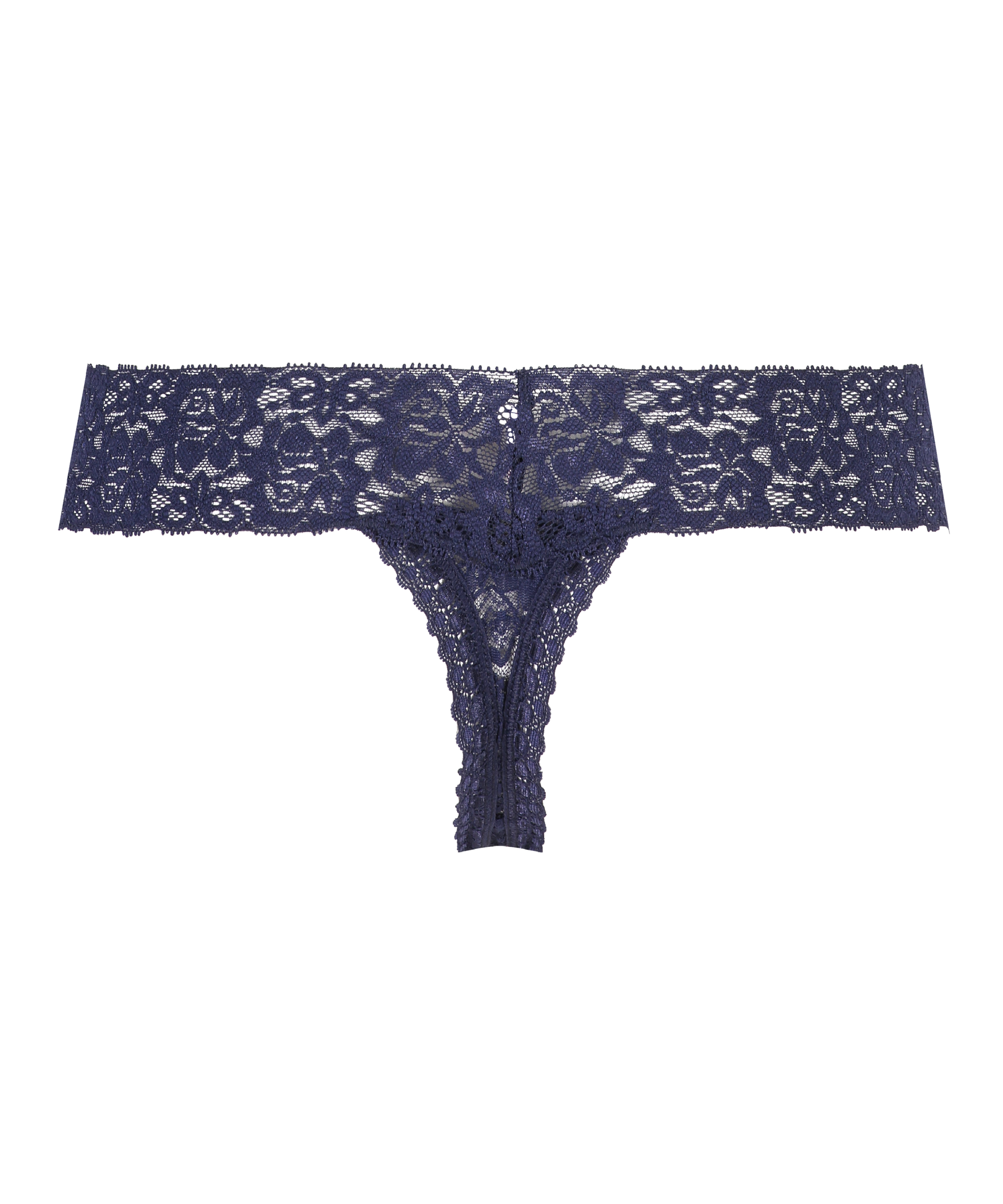 String Floral lace, Blauw, main