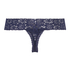 String Floral lace, Blauw