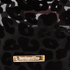 Make up tas mesh leopard groot, Zwart