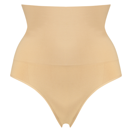 Verstevigende hoge slip, Beige