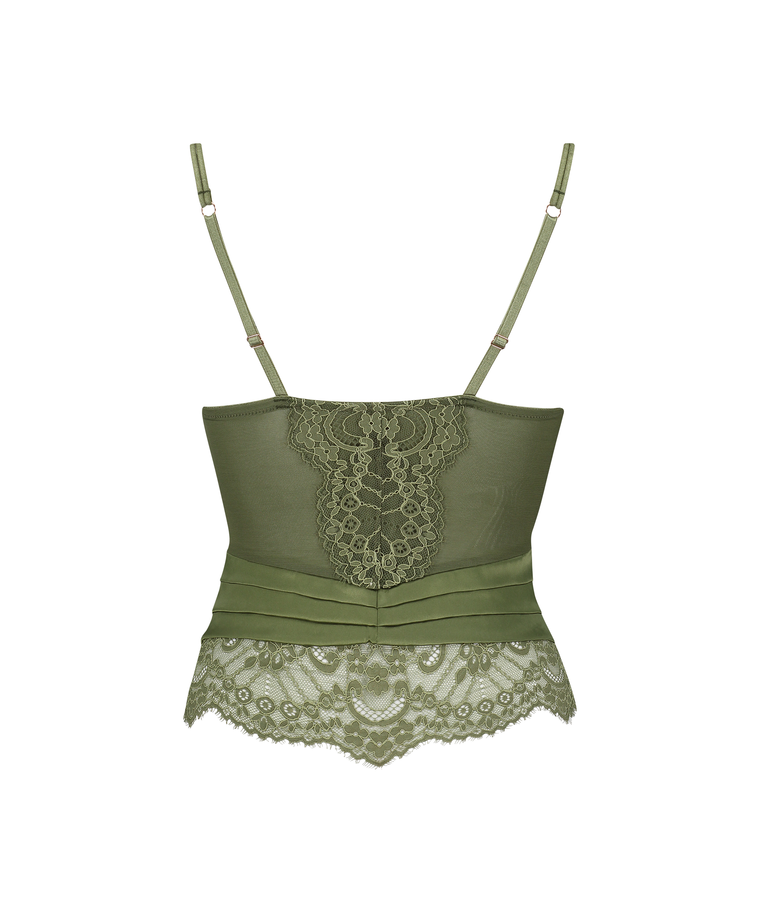 Voorgevormde beugel bustier Amelia, Groen, main