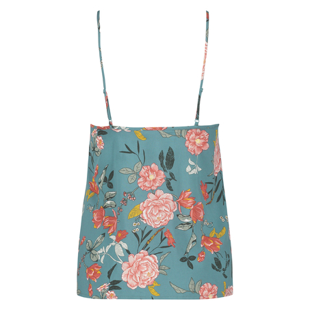 Haut Woven Floral, Vert