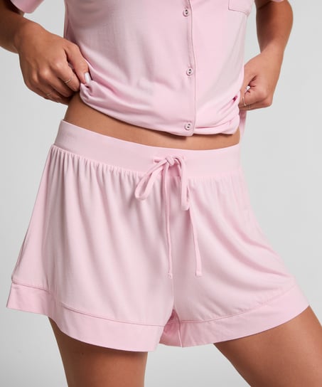 Shorts Jersey Essential, Roze