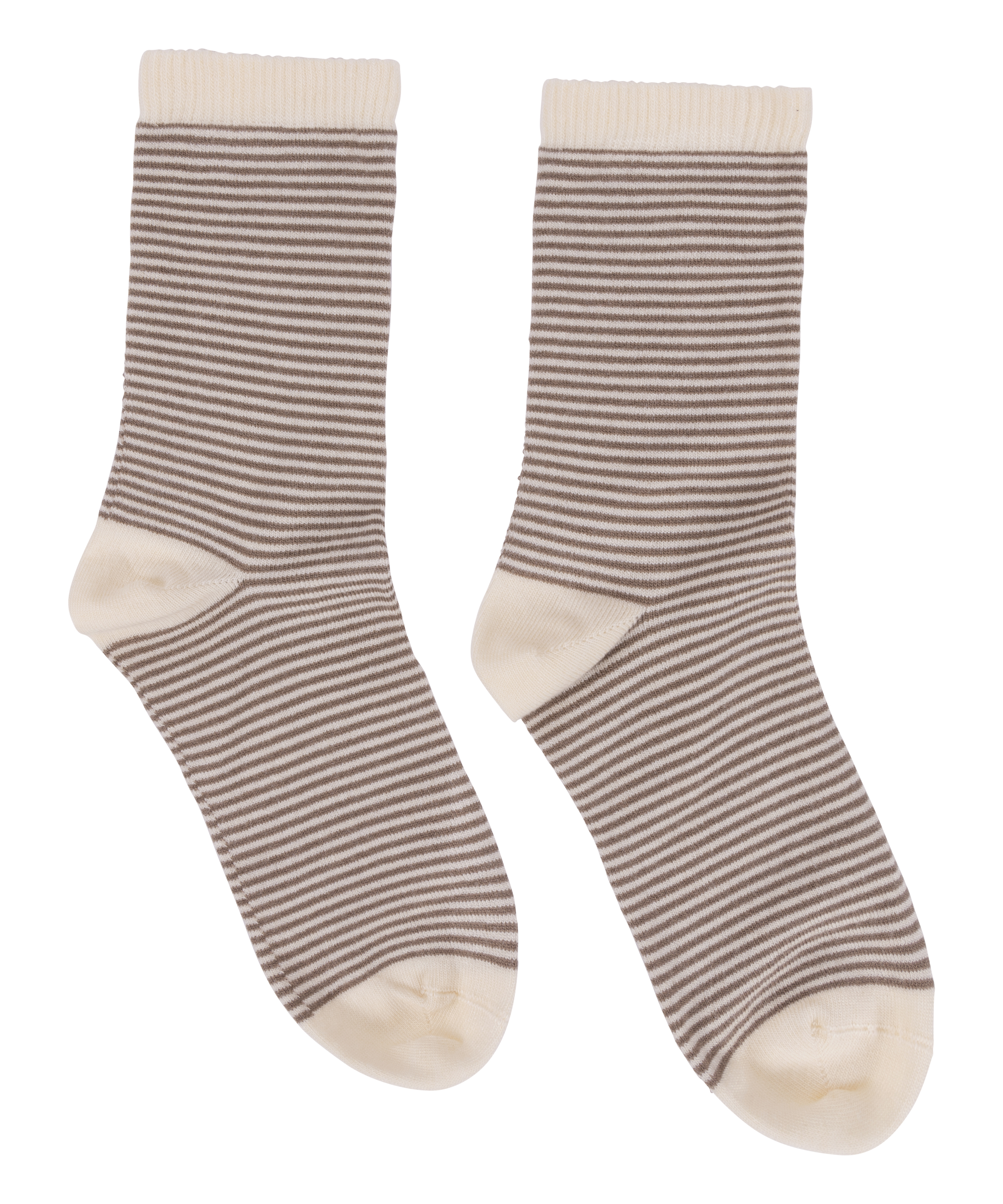 Chaussettes courtes en modal, Brun, main