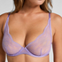 Soutien-gorge &agrave; armatures non-pr&eacute;form&eacute; Isabelle, Pourpre