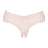 Brazilian V-shape mesh, Roze