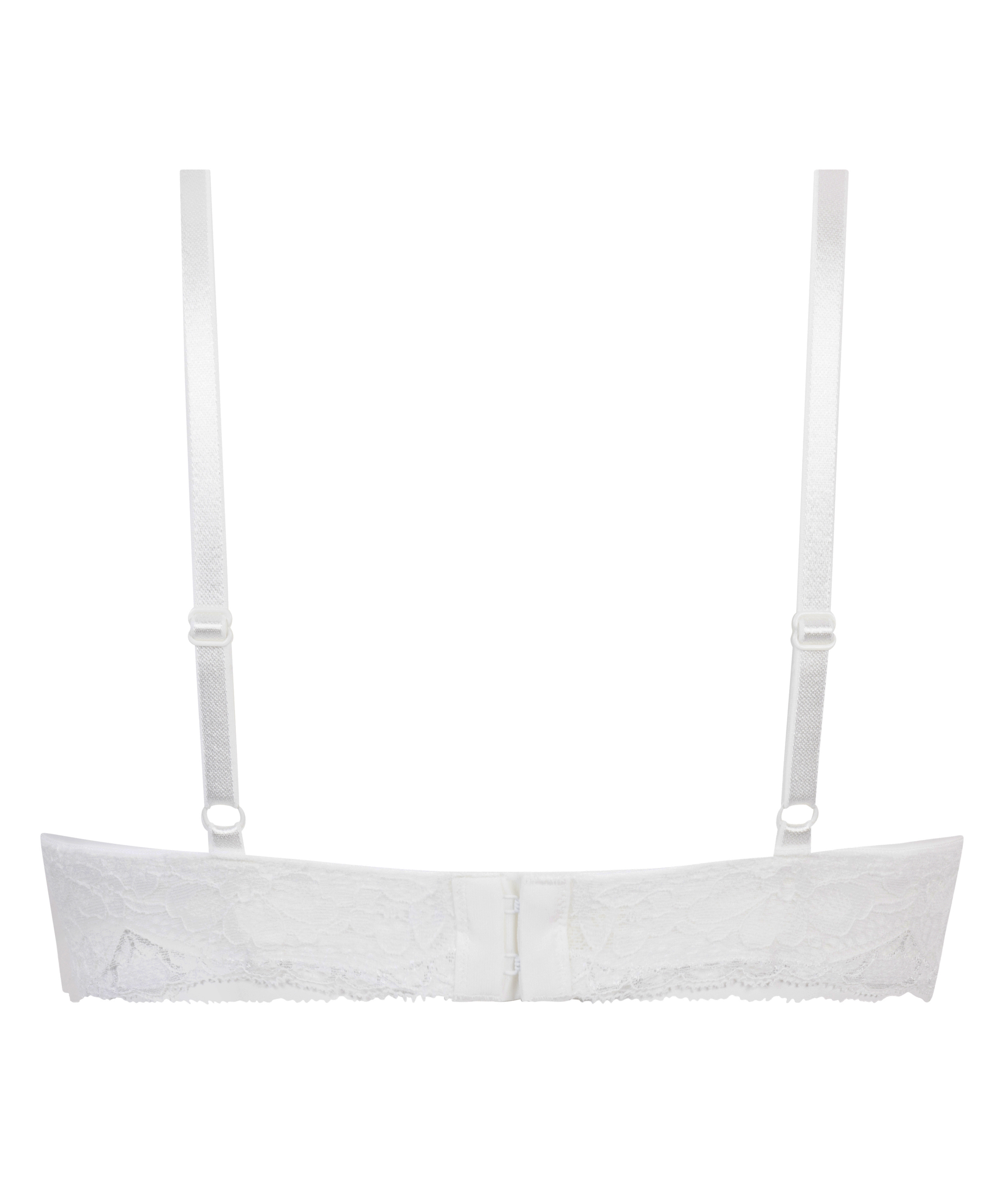 Voorgevormde maximizer beugel bh Marine, Wit, main