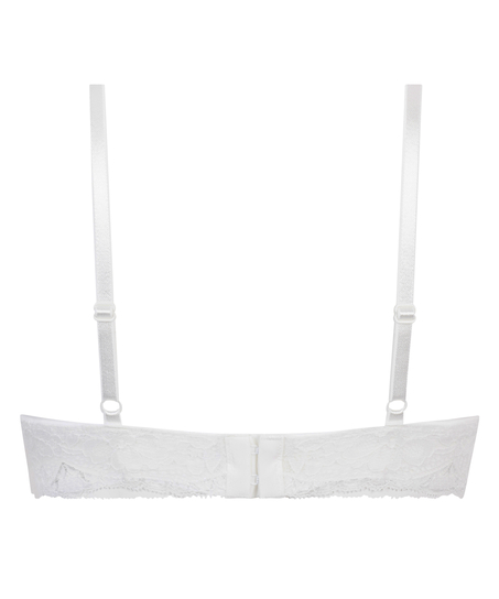 Voorgevormde maximizer beugel bh Marine, Wit