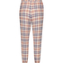 Petite Pyjamabroek Twill Check, Beige