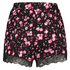 Hoge short Jersey, Zwart