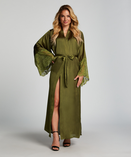 Kimono Satin, Groen