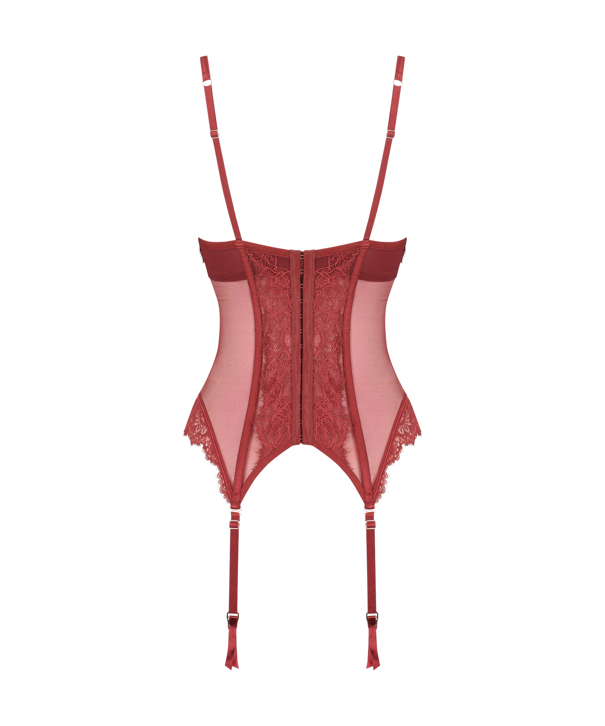 Bustier Mathilde, Rood, main