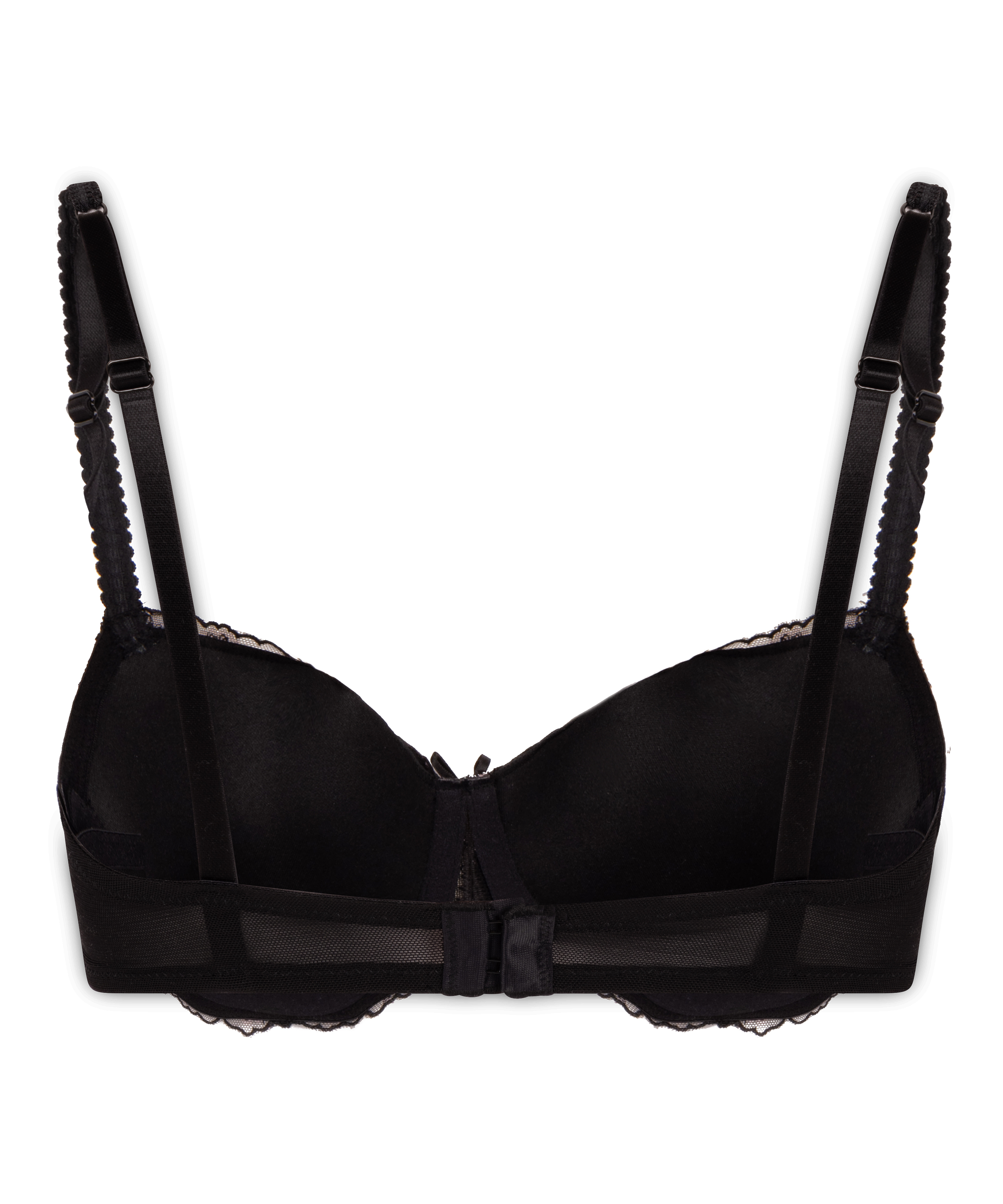 Soutien-gorge &agrave; armatures rembourr&eacute; Chloe, Noir, main