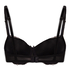 Soutien-gorge &agrave; armatures rembourr&eacute; Chloe, Noir