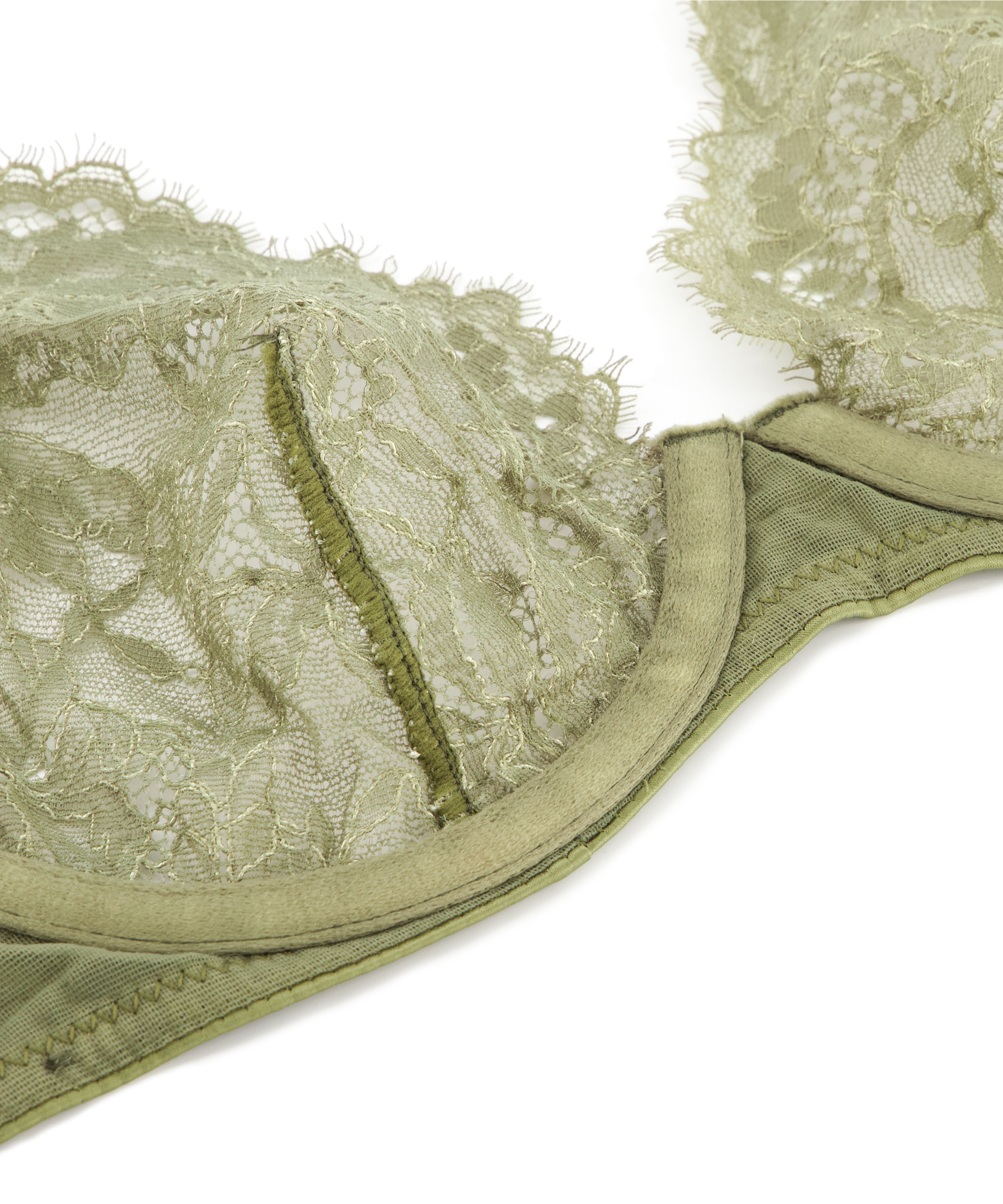 Soutien-gorge &agrave; armatures non-form&eacute; Cecile, Vert, main