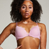 Voorgevormde beugel bh Plunge, Roze