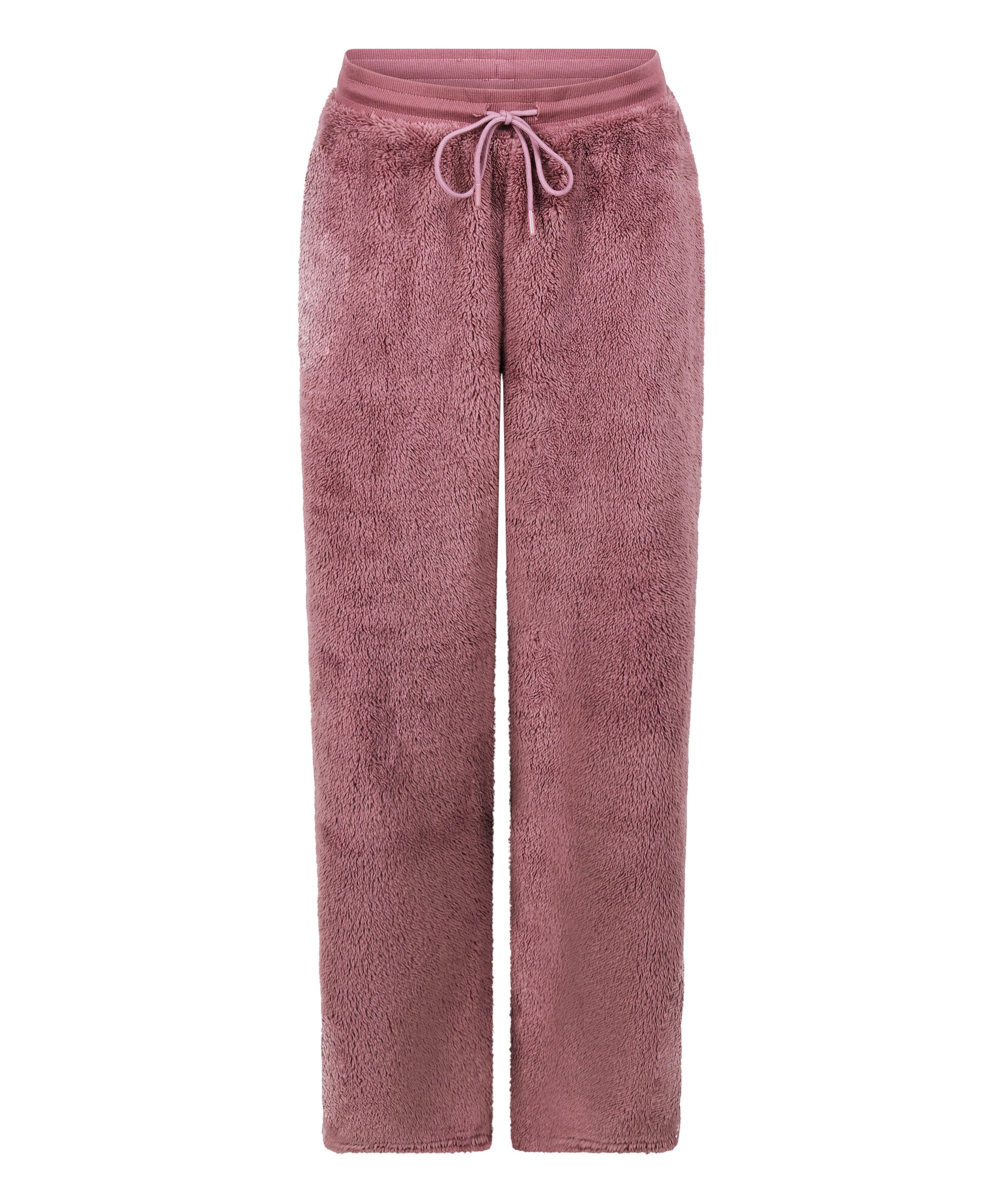 Broek Fluffy Fleece, Roze, main