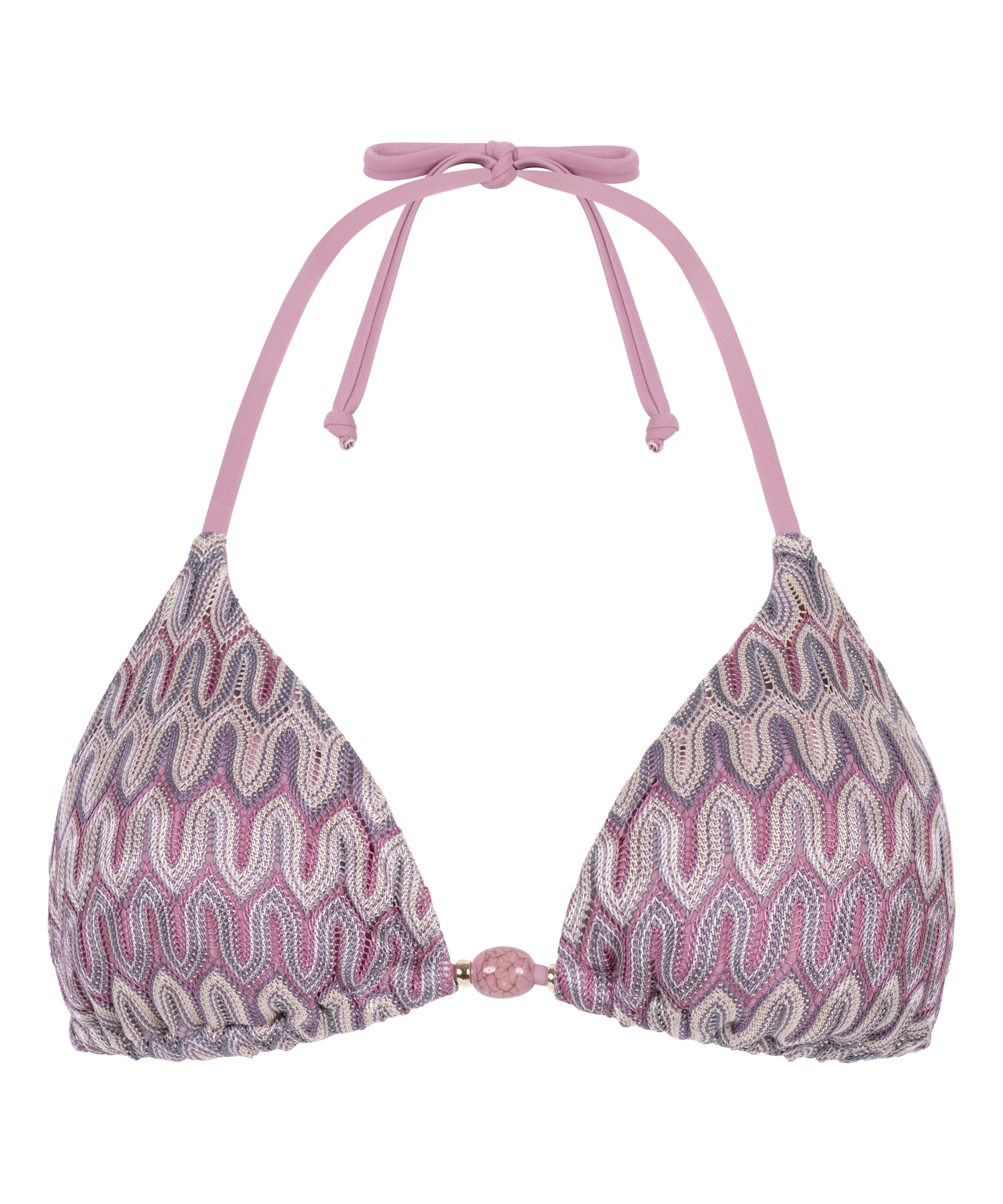 Triangel bikinitop Cali, Roze, main