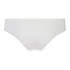 Slip brésilien invisible Stripe mesh, Blanc