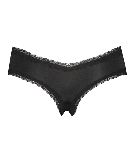 V-shape brazilian Vixen, Zwart