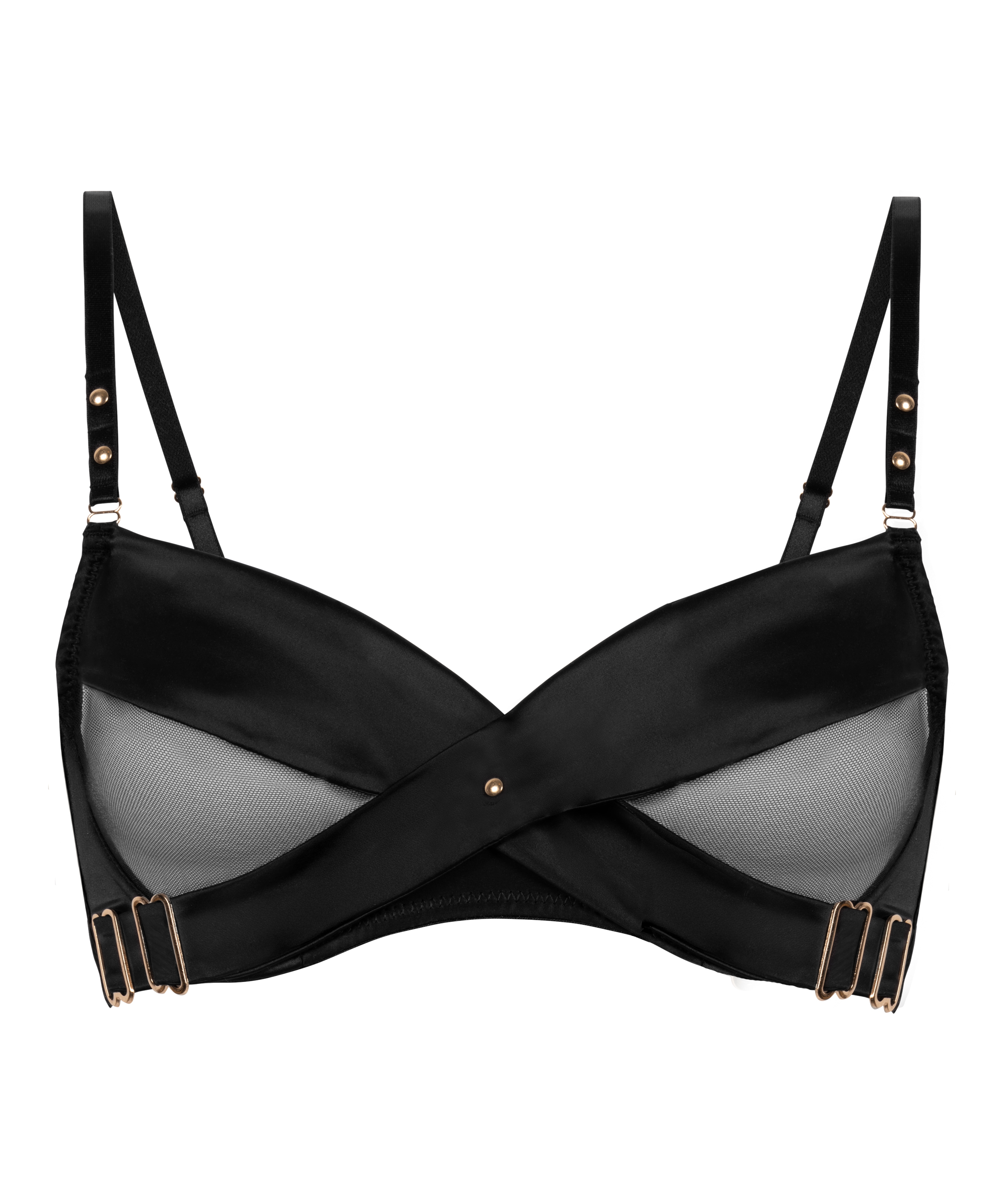 Soutien-gorge &agrave; armatures non-pr&eacute;form&eacute; Colette, Noir, main