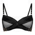 Soutien-gorge &agrave; armatures non-pr&eacute;form&eacute; Colette, Noir