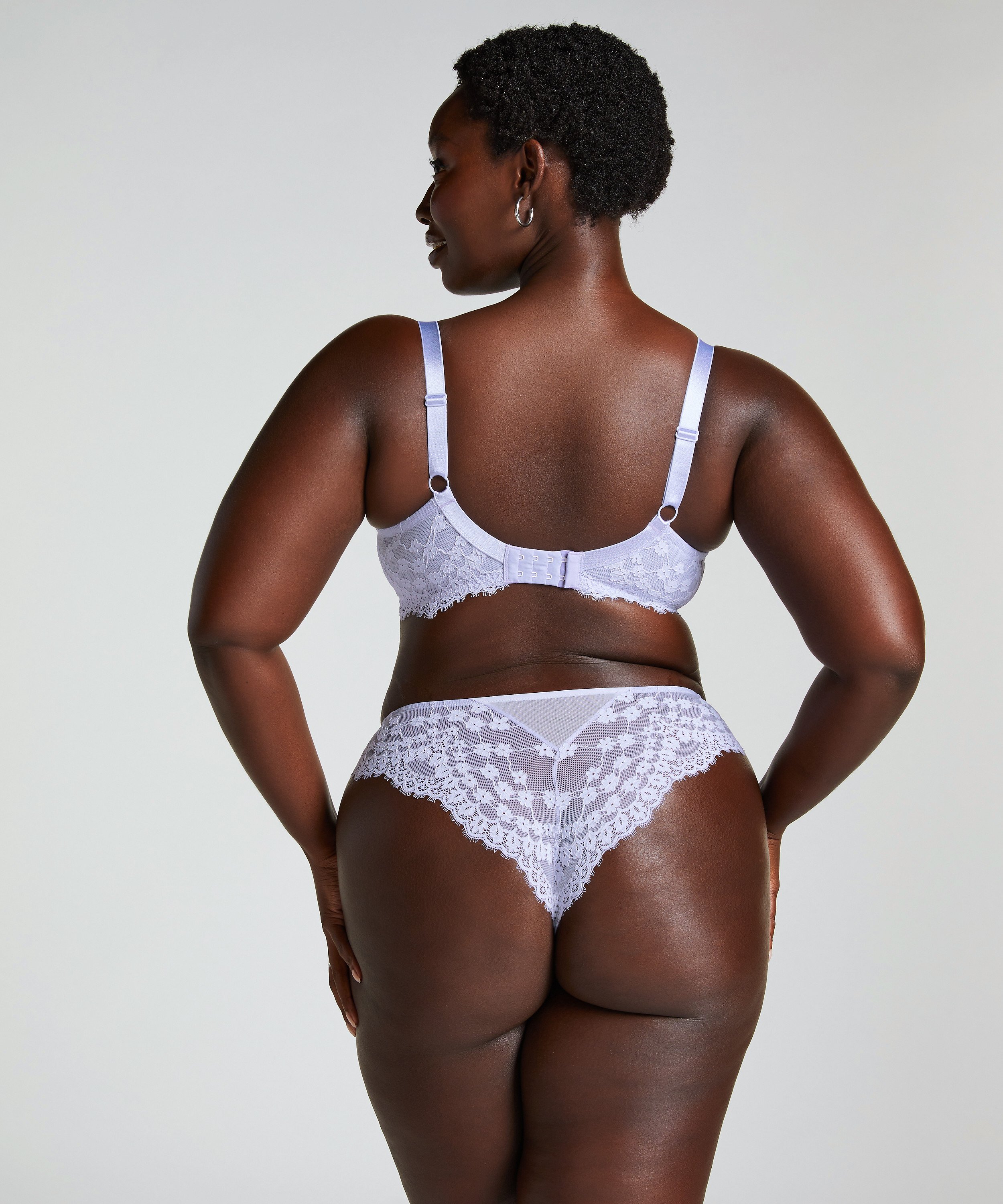 Soutien-gorge &agrave; armatures non-pr&eacute;form&eacute; Daisy, Pourpre, main