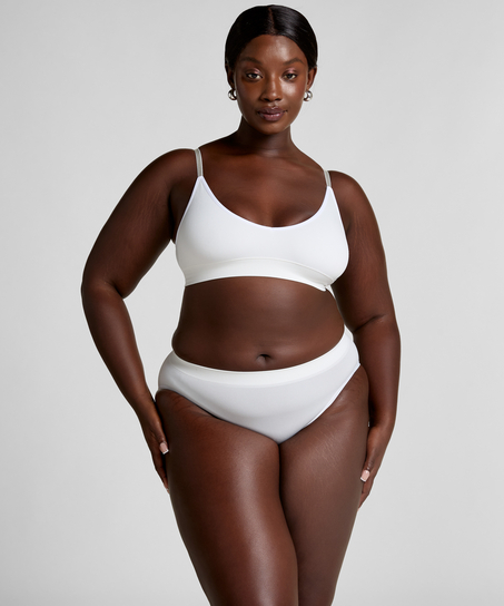 Triangelbralette Dide, Wit