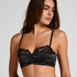 Soutien-gorge &agrave; armatures non-pr&eacute;form&eacute; Sveta, Noir