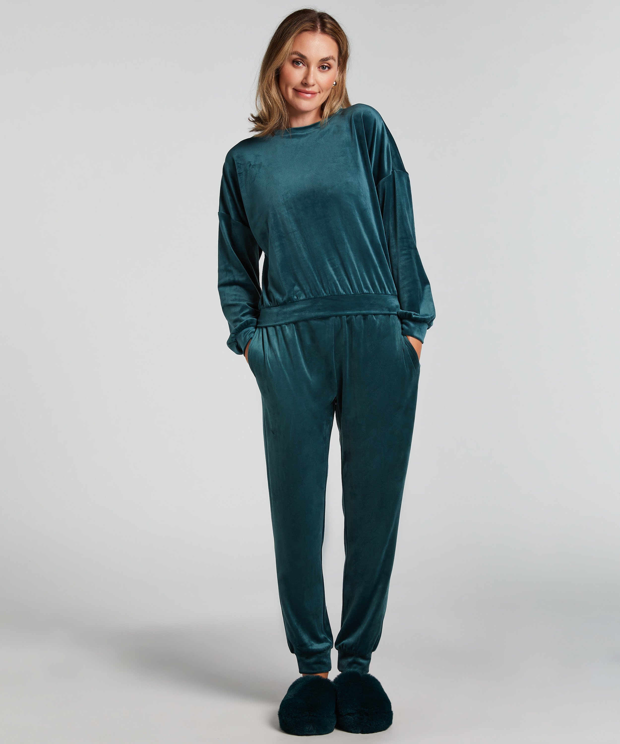 Velours Top, Groen, main