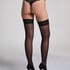 30 denier Stay-up, Zwart