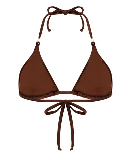 Triangel bikinitop Kallua, Bruin