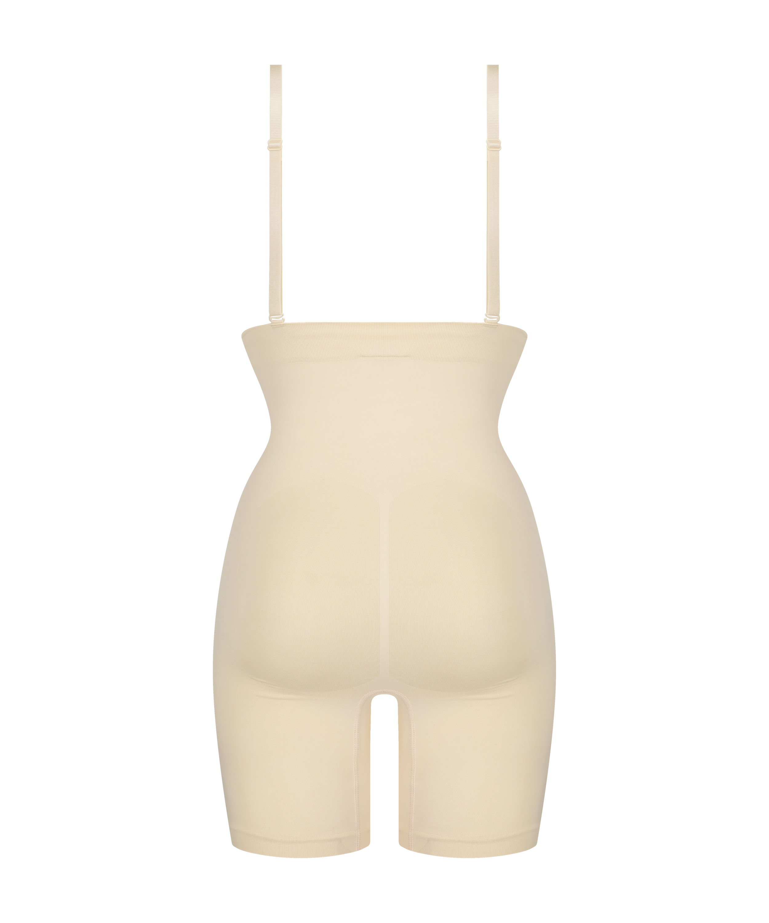 Naadloze corrigerende Thigh Slimmer, Beige, main