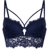 Soutien-gorge &agrave; armatures pr&eacute;form&eacute; longline Isabella, Bleu